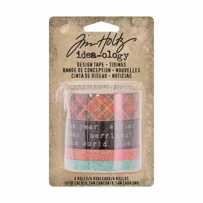 Tim Holtz · Advantus Advantus • Tim Holtz design tape tidings