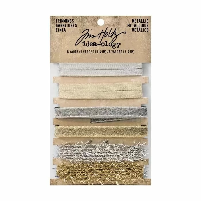 Tim Holtz · Idea-ology Idea-Ology • Tim Holtz Trimmings Metallic 6pcs
