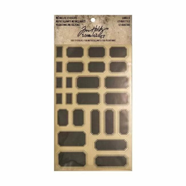 Tim Holtz · Advantus Advantus • Tim Holtz Idea-ology metallic stickers labels