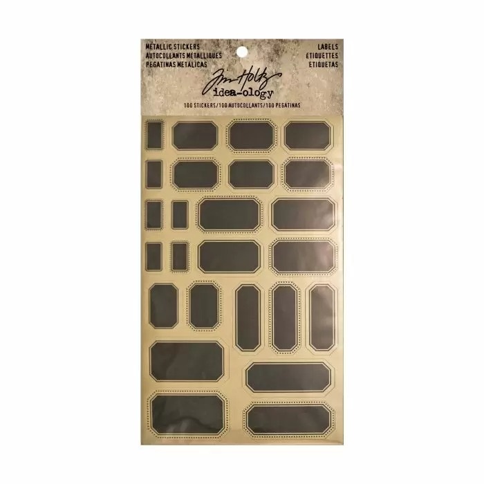 Tim Holtz · Advantus Advantus • Tim Holtz Idea-ology metallic stickers labels