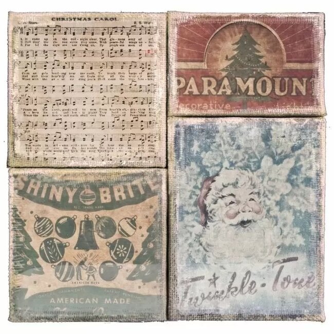 Tim Holtz · Advantus Advantus • Tim Holtz Idea-ology Jute paneel Christmas