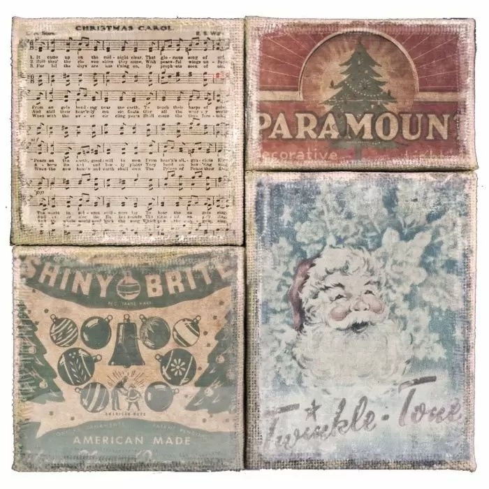 Tim Holtz · Advantus Advantus • Tim Holtz Idea-ology Jute paneel Christmas