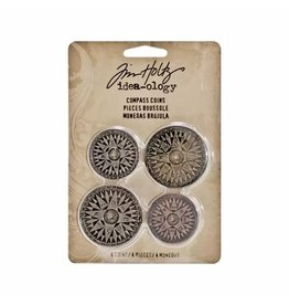 Tim Holtz · Advantus Advantus • Idea-ology Compass coins