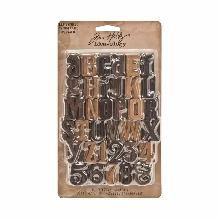 Tim Holtz · Advantus Advantus • Idea-ology Letterpress