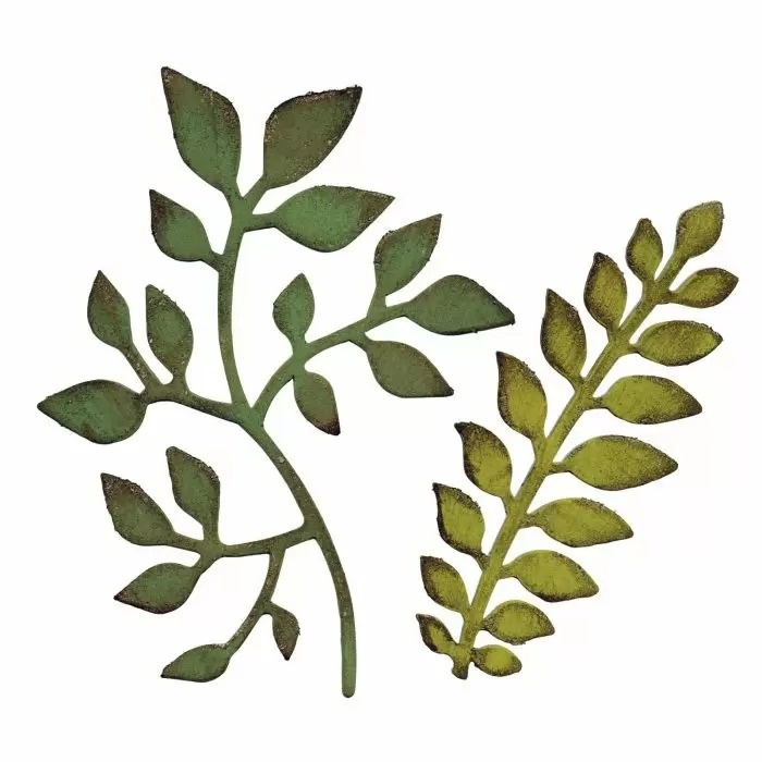 Sizzix Sizzix • Bigz die Garden greens