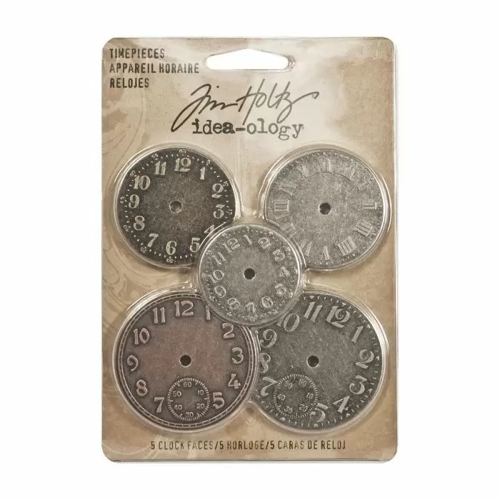 Tim Holtz · Advantus Advantus • Idea-ology Timepieces antique 5pcs