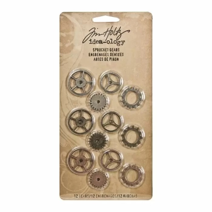 Tim Holtz · Advantus Advantus • Idea-ology Sprocket gears antique