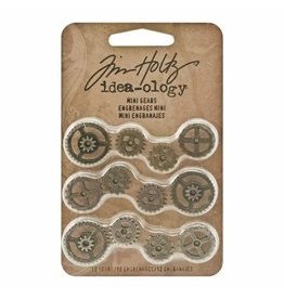 Tim Holtz · Advantus Advantus • Idea-ology Mini gears antique 12[cs