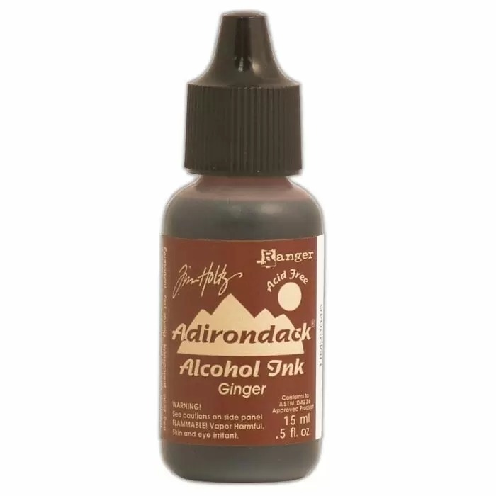 Tim Holtz · Ranger Ranger • Adirondack Alcohol inkt open stock earthones Ginger