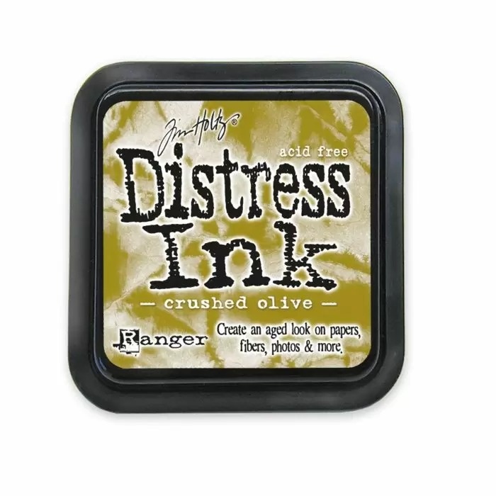 Tim Holtz · Ranger Ranger • Tim Holtz Distress stempelkussen Crushed olive