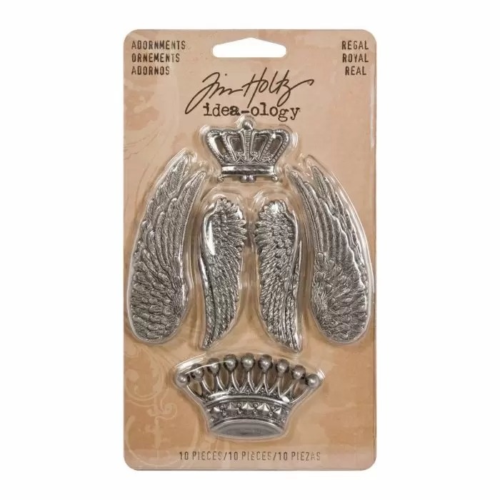 Tim Holtz · Advantus Advantus • Idea-ology Adornments regal Antique nickel
