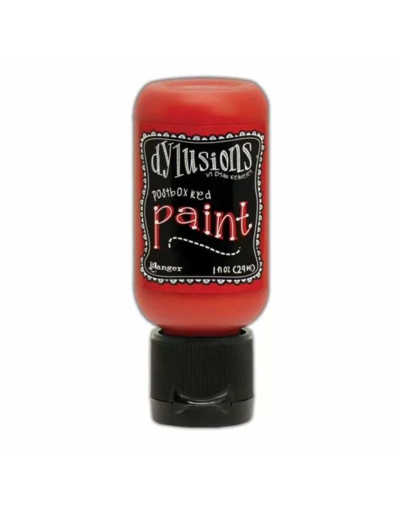 Tim Holtz · Ranger Ranger • Dylusions Flip cup paint Postbox red