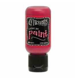 Tim Holtz · Ranger Ranger • Dylusions Flip cup paint Cherry pie