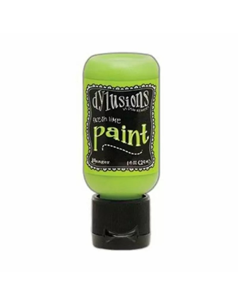 Tim Holtz · Ranger Ranger • Dylusions Flip cup paint Fresh lime