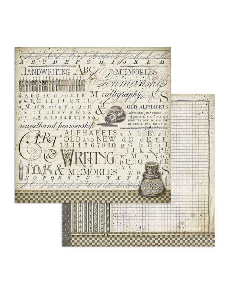 Stamperia  Scrapbooking paper double face Ink