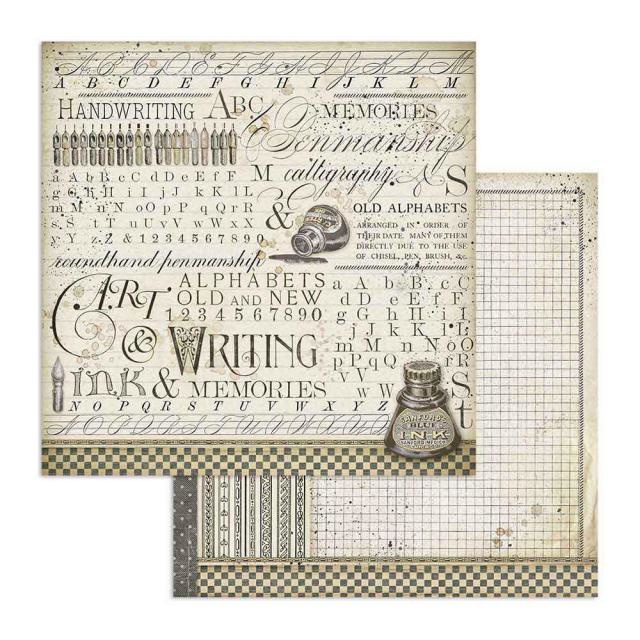 Stamperia Scrapbooking paper double face Ink