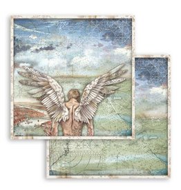 Stamperia Scrapbooking paper double face Sir Vagabond wings