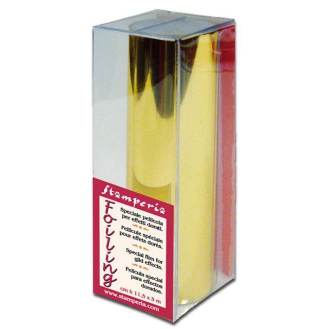 Stamperia Foil yellow gold roll