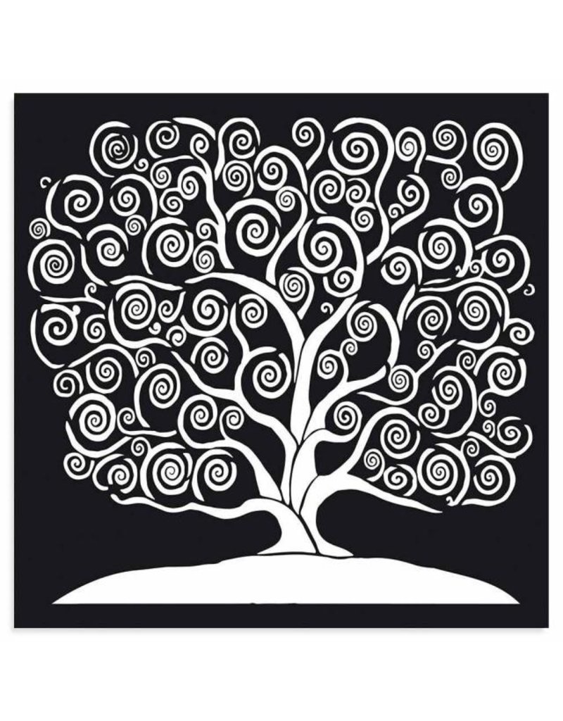 Stamperia Thick Stencil cm 30x30 Tree of life