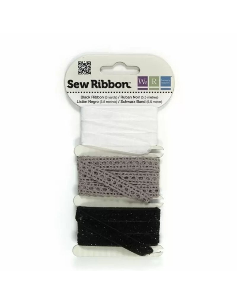 We R Memory Keepers We R Memory Keepers • Sew Ribbon ribbonset 5,5m Black