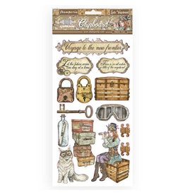 Stamperia Chipboard cm 15x30 - Lady Vagabond