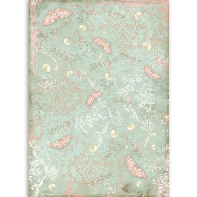 Stamperia A4 Rice paper packed Butterfly