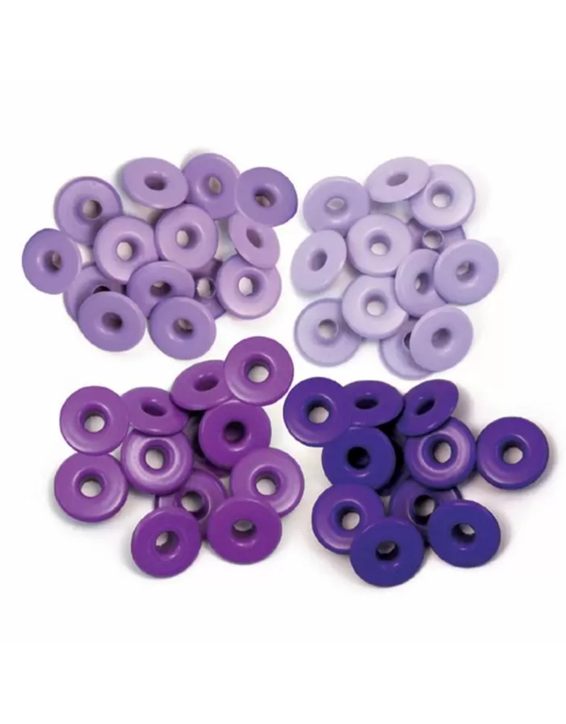 We R Memory Keepers We R Memory Keepers • Wide eyelets 40pcs Purple