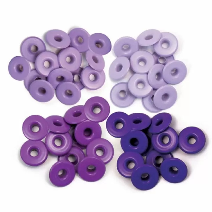 We R Memory Keepers We R Memory Keepers • Wide eyelets 40pcs Purple