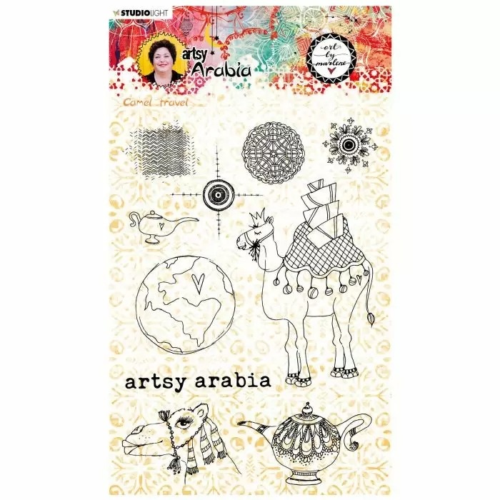 Studio Light Studio Light • Artsy Arabia clear stamp 148x210mm nr.60