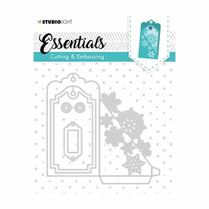 Studio Light Studio Light • Essential cutting & embossing die Label 128x126mm nr.318