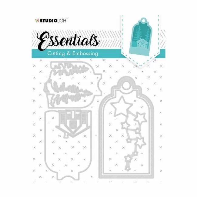 Studio Light Studio Light • Essential cutting & embossing die Label 133x143mm nr.320
