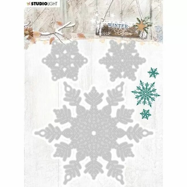 Studio Light Studio Light • Cutting & embossing die Winter charm 94x124mm nr.324
