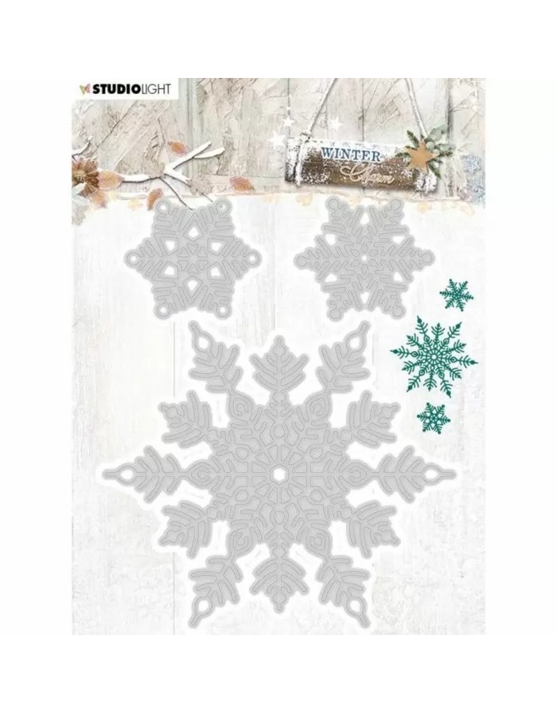 Studio Light Studio Light • Cutting & embossing die Winter charm 94x124mm nr.324