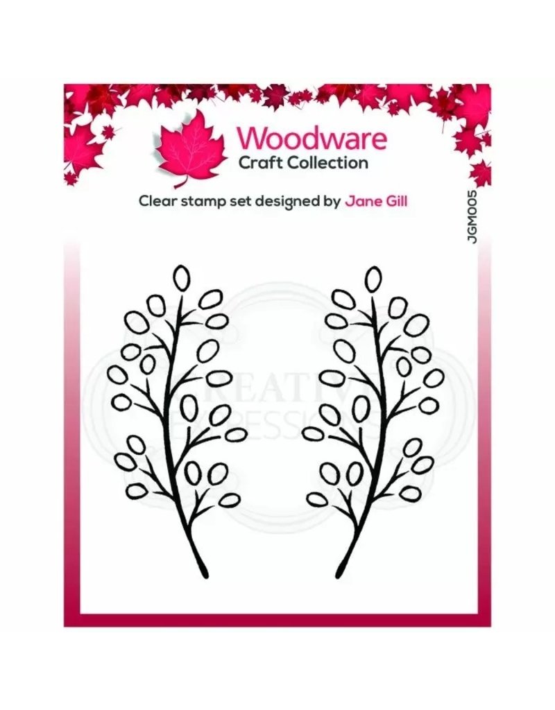 Woodware Woodware • Clear stempel singles Carla leaf