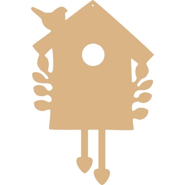 Vaessen Creative Vaessen Creative • MDF Vogelhuis lente 27x41cm