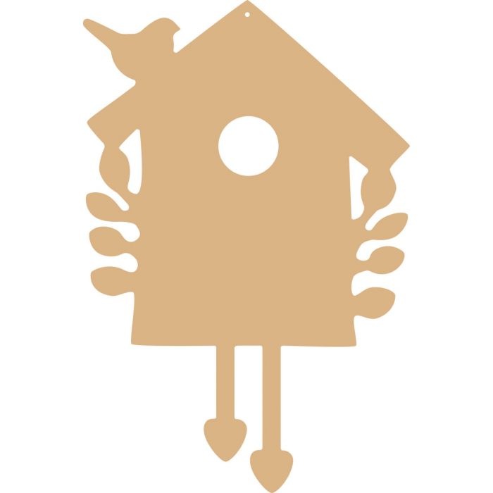 Vaessen Creative Vaessen Creative • MDF Vogelhuis lente 27x41cm