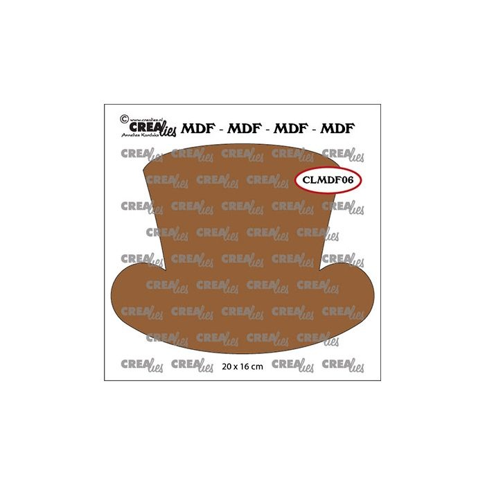 Crealies Crealies • MDF Steampunk hoed dames