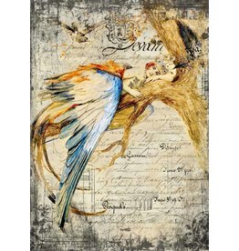 Decoupage Queen Bluebird Queen A3