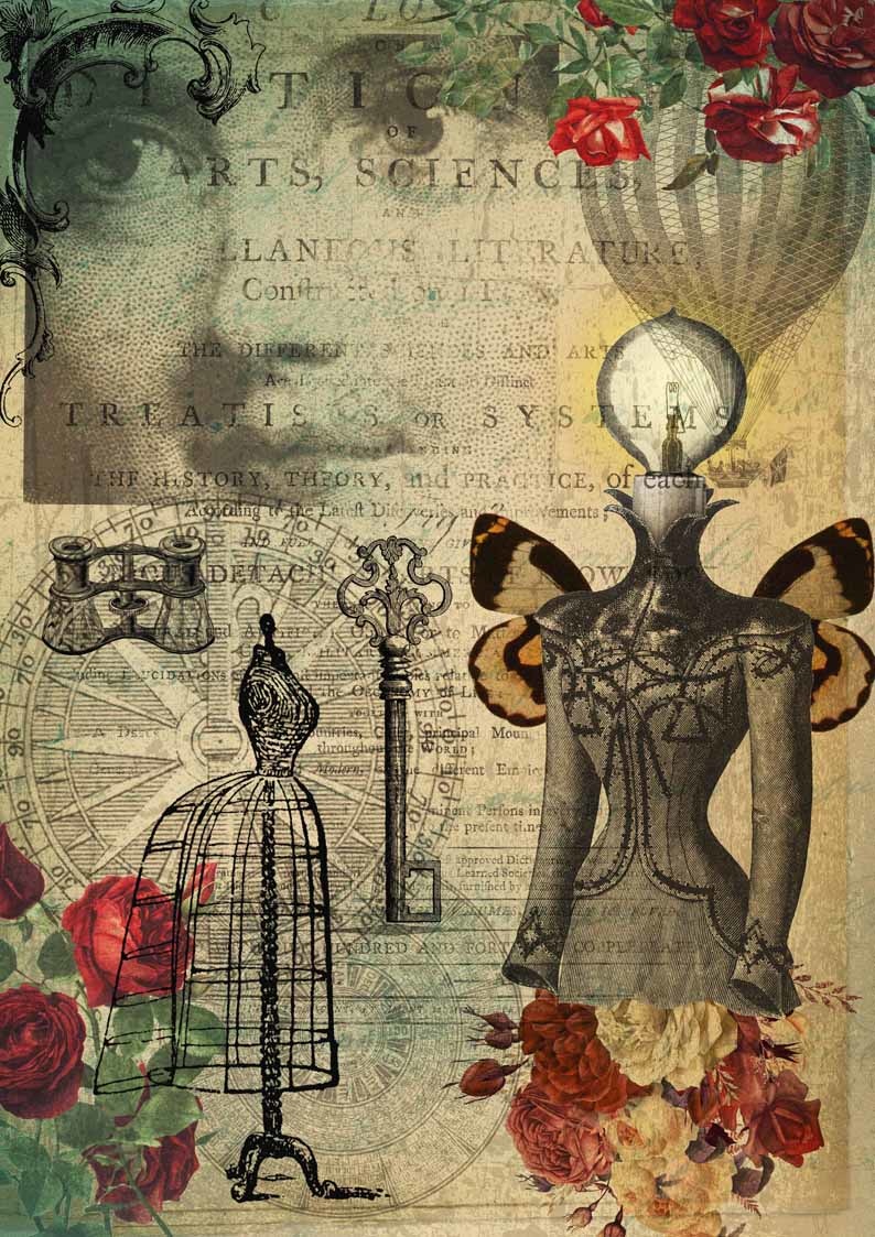 Decoupage Queen Arts and Sciences A3