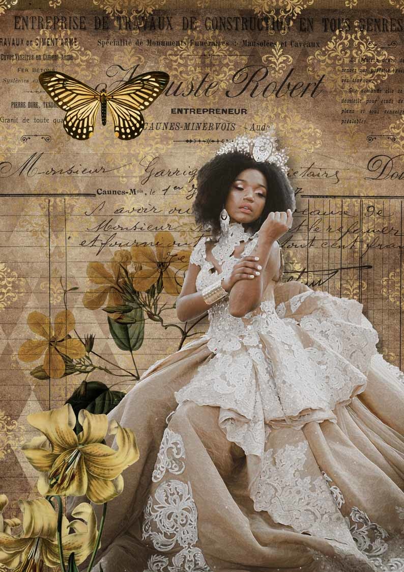 Decoupage Queen Queen of Everything A3