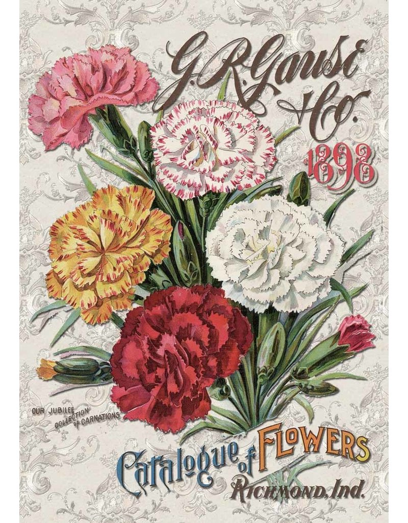 Decoupage Queen Carnation Catalog A3Carnation Catalog A3