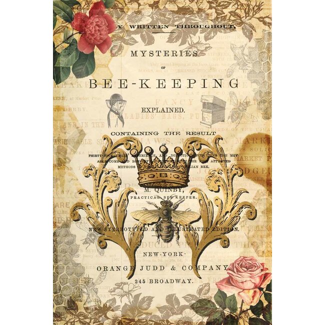 Decoupage Queen The Art of Beekeeping A4The Art of Beekeeping A4