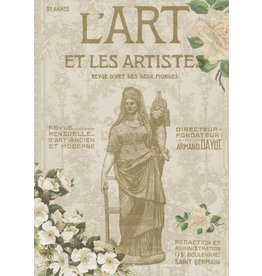 Decoupage Queen L'Art et Les Artiste Revue A4