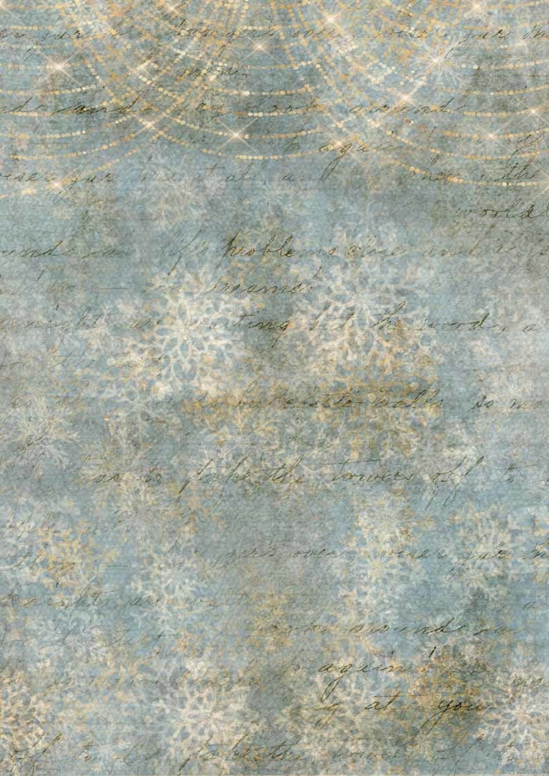 Decoupage Queen Christmas ‐ Joy to the World ‐ Blonde Angel A4