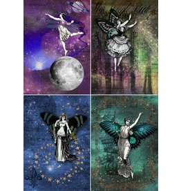 Decoupage Queen Fairy 4 Pack A4