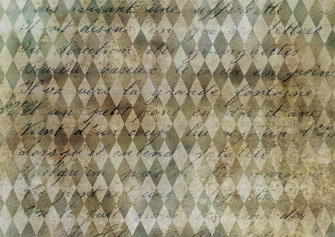 Decoupage Queen Neutral Harlequin A4