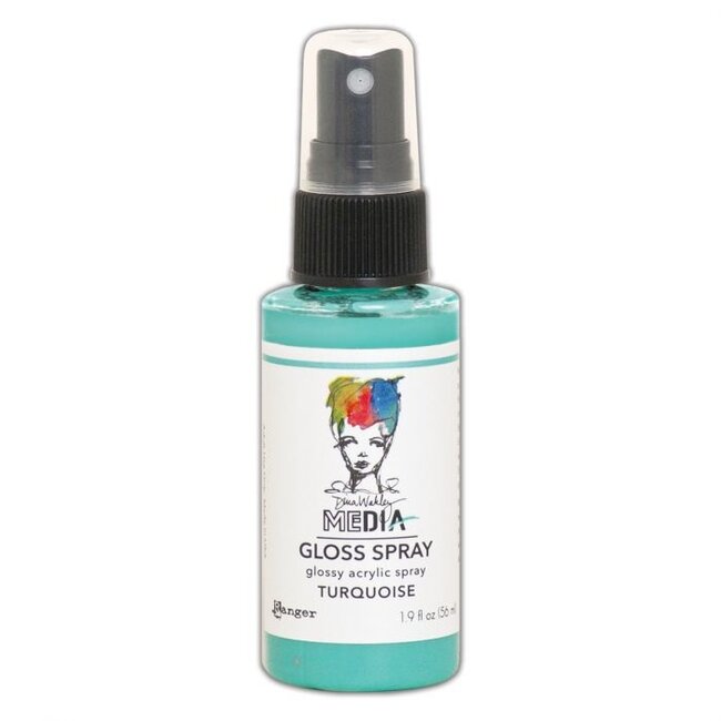 Ranger  Ranger • Dina Wakley media gloss spray Turquoise