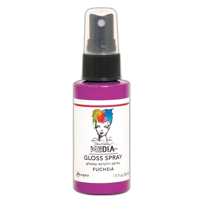 Ranger Ranger • Dina Wakley media gloss spray Fuchsia