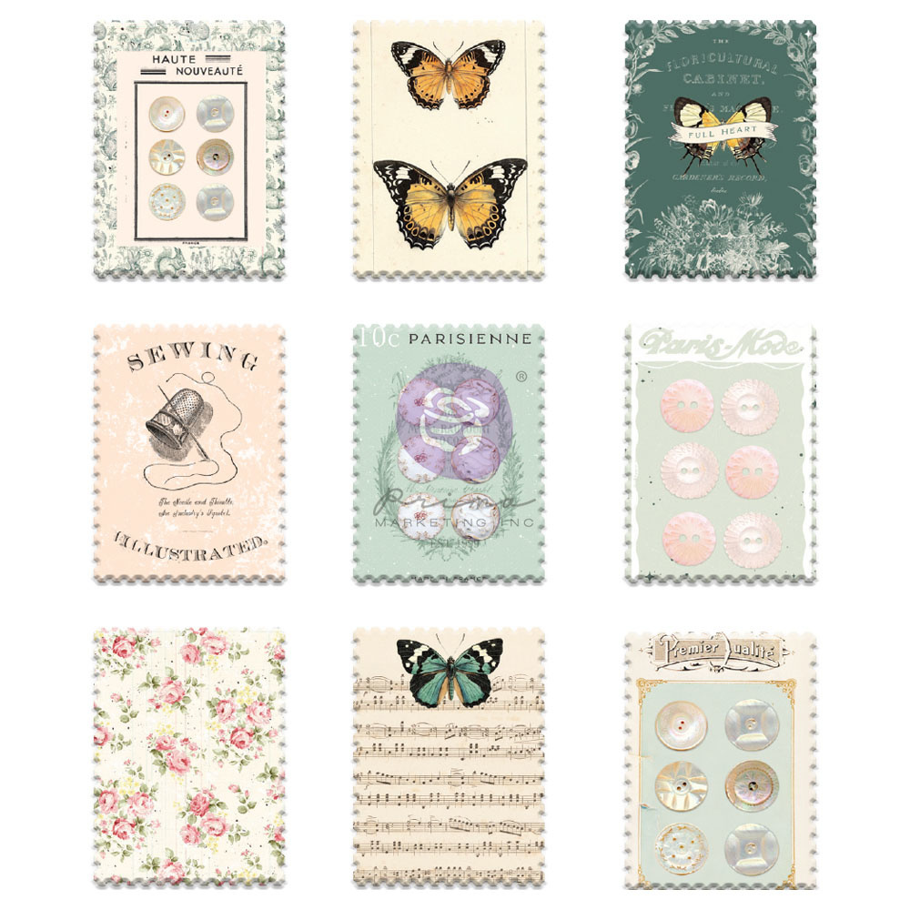 Prima Marketing My Sweet Collection Wood Stickers