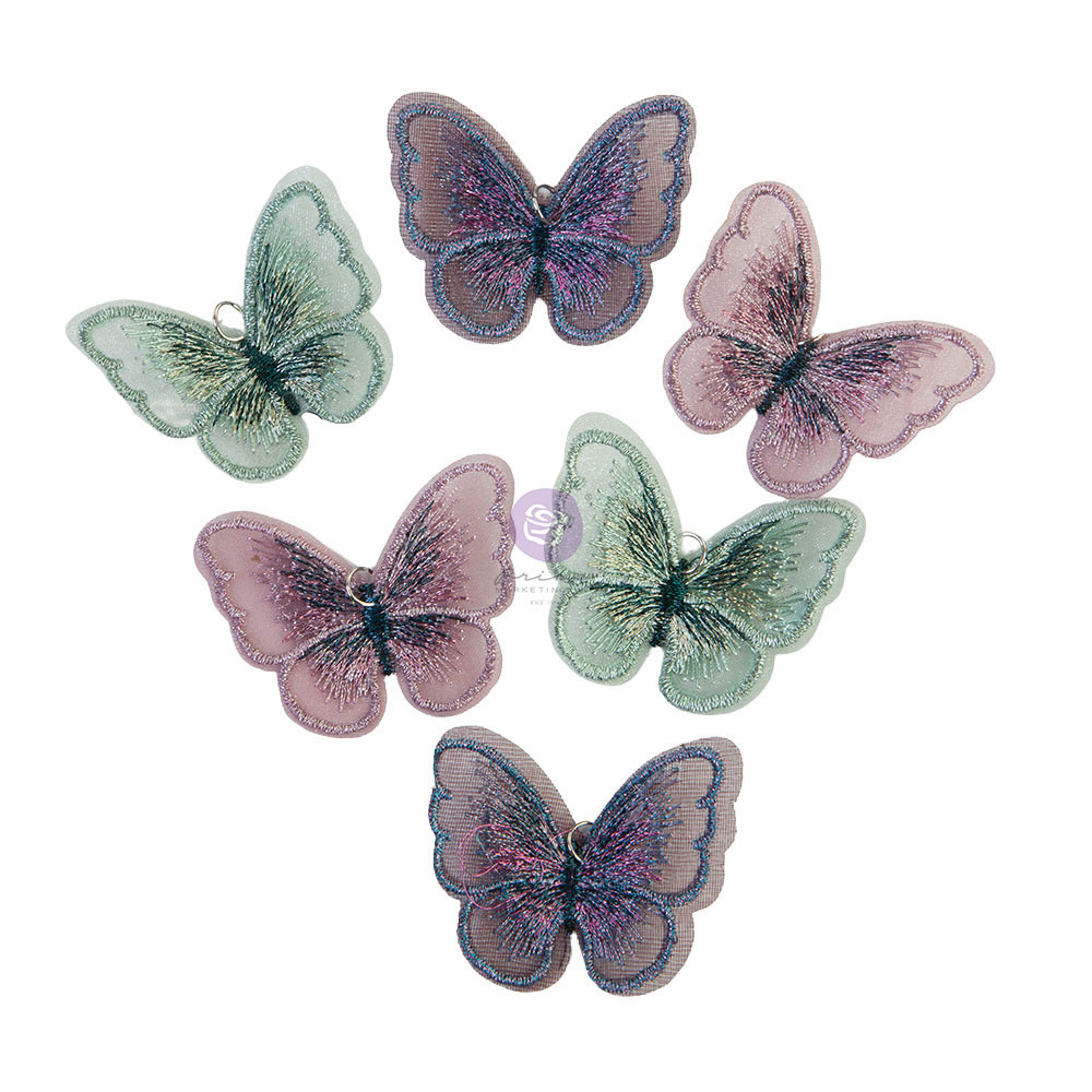 Prima Marketing My Sweet Collection Butterflies - 6 pcs / metal